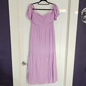 Elegant Lavender Dress